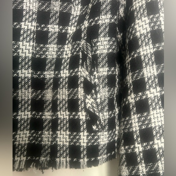 Karl Lagerfeld Black and White Checkered Jacket - Picture 6 of 8